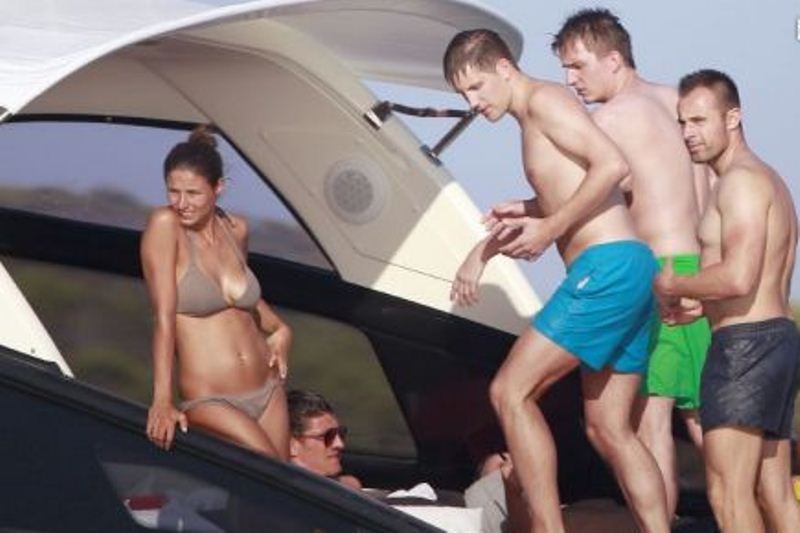 Στην Ίμπιζα για σκι ο Γκόμεζ (photos)