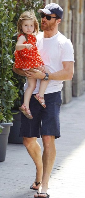 Οι οικογενειακές στιγμές του Αλόνσο (photos)