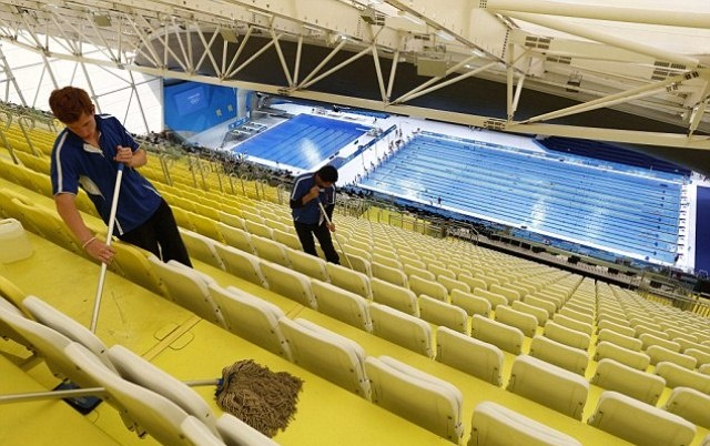 «Τυφλές» 3.500 θέσεις στο «Aquatic Centre»! (photos)