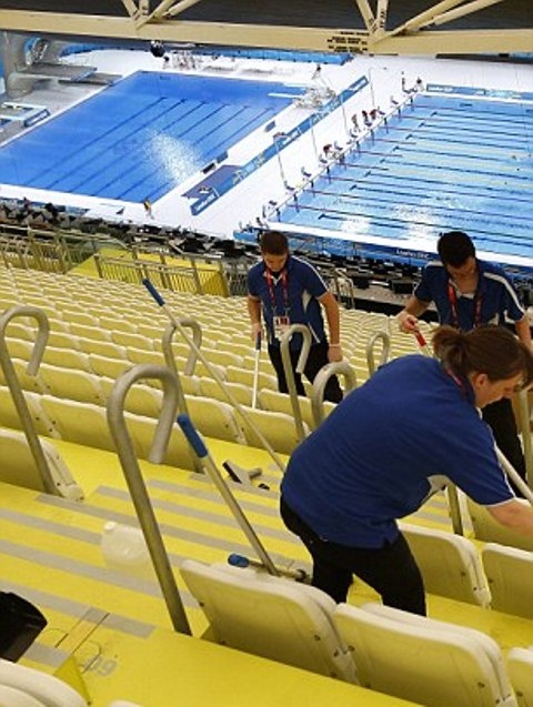 «Τυφλές» 3.500 θέσεις στο «Aquatic Centre»! (photos)