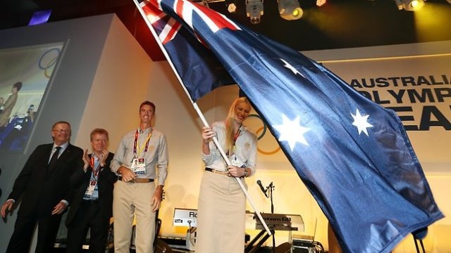 Η Τζάκσον σημαιοφόρος της Αυστραλίας (photos)