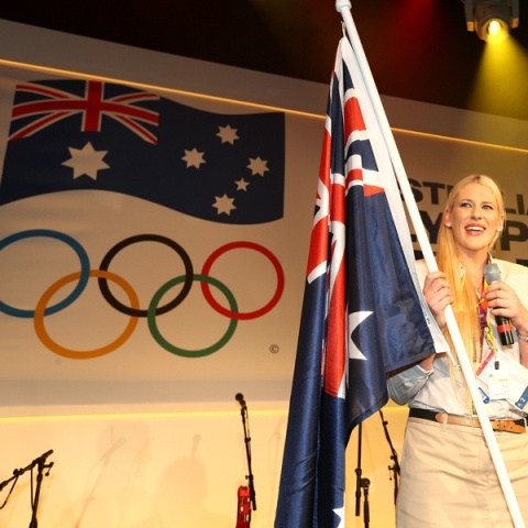 Η Τζάκσον σημαιοφόρος της Αυστραλίας (photos)