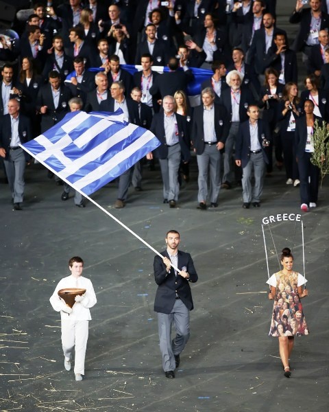 Ολυμπιακοί Αγώνες – Τελετή Έναρξης: Η είσοδος της Ελλάδας (photos)