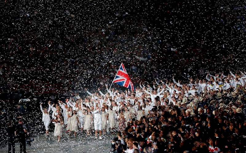 Ολυμπιακοί Αγώνες - Τελετή έναρξης: Εντυπωσιακή είσοδος της Αγγλίας (photos)