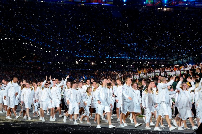 Ολυμπιακοί Αγώνες - Τελετή έναρξης: Εντυπωσιακή είσοδος της Αγγλίας (photos)