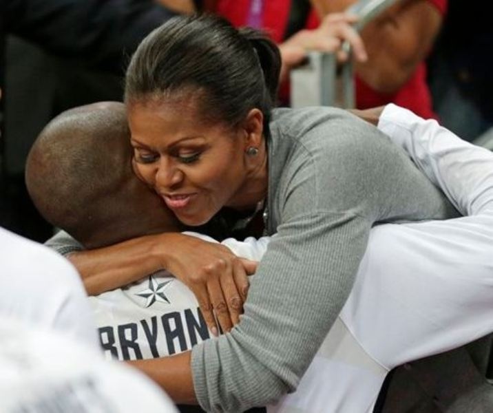 Oλυμπιακοί Αγώνες 2012 - Μπάσκετ: Στην αγκαλιά της Μισέλ Ομπάμα (photos)