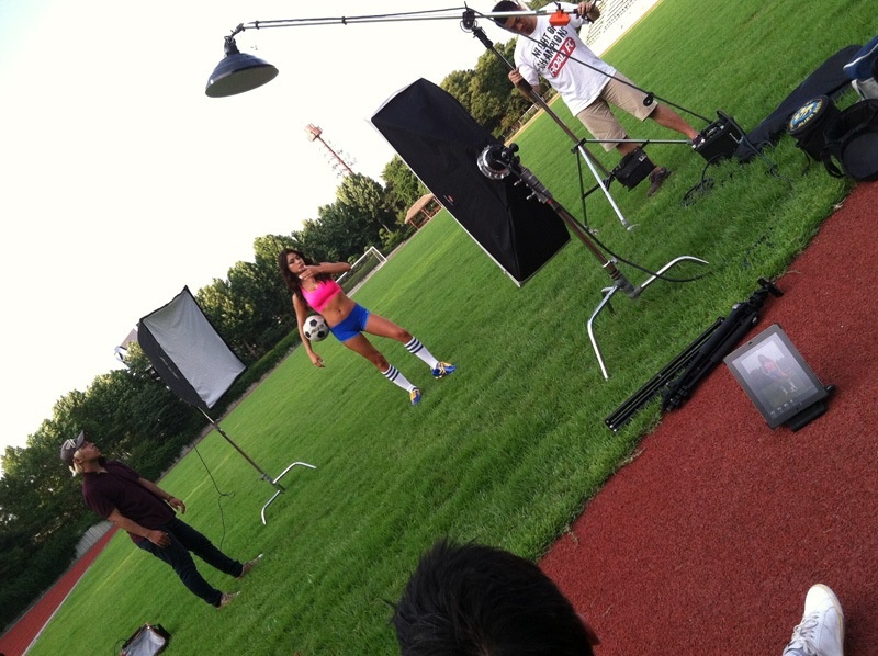 Ξέρει και από μπάλα η Celeste (photos)