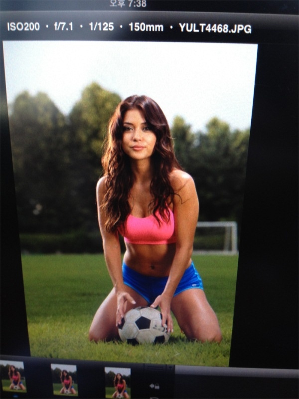 Ξέρει και από μπάλα η Celeste (photos)