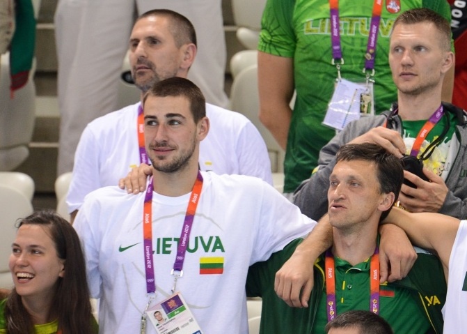 Λονδίνο 2012: Τα πανηγύρια της μπασκετικής Λιθουανίας για το χρυσό της Μεϊλουτίτε