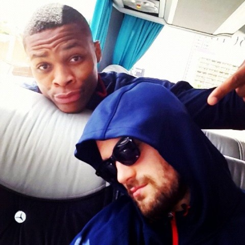 Ολυμπιακοί Αγώνες 2012 - Μπάσκετ: Ο Σιζέφσκι κάνει γιόγκα (photos)