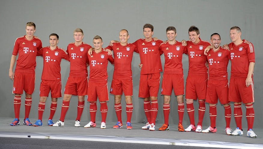 Η φωτογράφηση της Μπάγερν (photos+video)