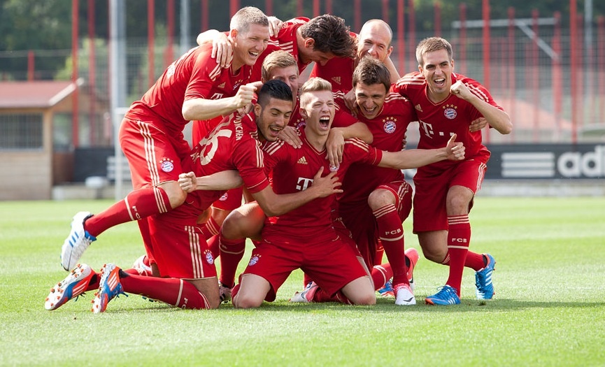 Η φωτογράφηση της Μπάγερν (photos+video)