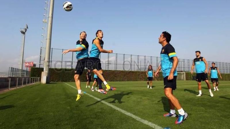 Μπήκαν και οι διεθνείς της Μπαρτσελόνα (photos+video)