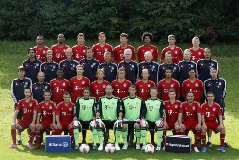 Η φωτογράφηση της Μπάγερν (photos+video)