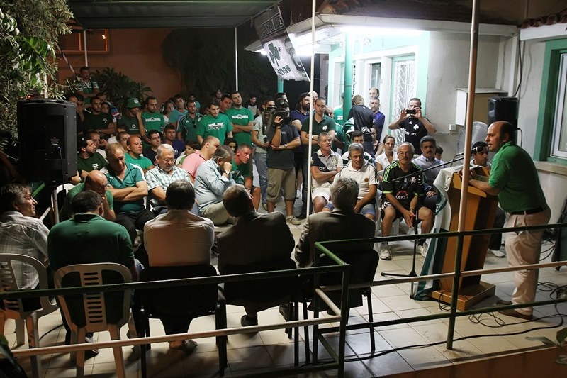 Αλαφούζος: «Δεν συγκρινόμαστε με τον Ολυμπιακό» (photos)