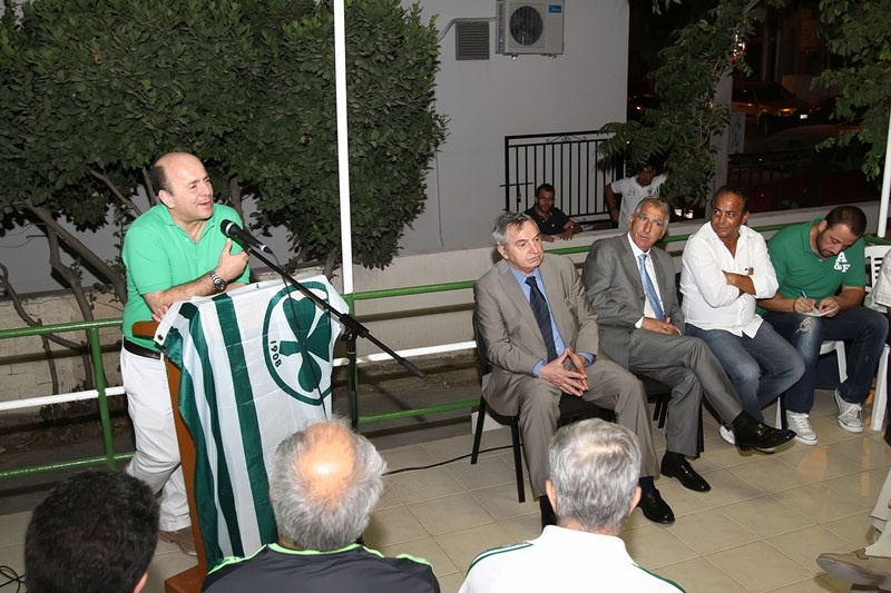 Αλαφούζος: «Δεν συγκρινόμαστε με τον Ολυμπιακό» (photos)