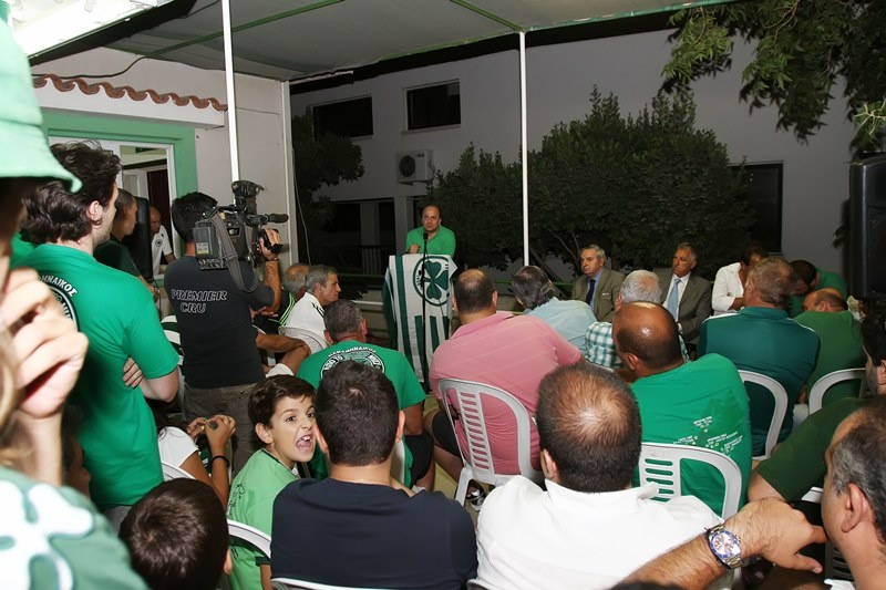 Αλαφούζος: «Δεν συγκρινόμαστε με τον Ολυμπιακό» (photos)