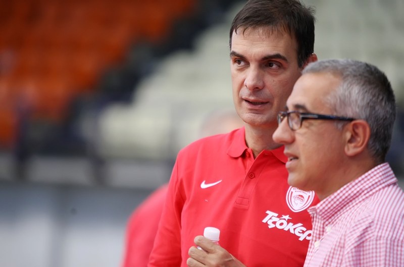 Με κέφι και χαμόγελα η πρώτη του Ολυμπιακού (photos)