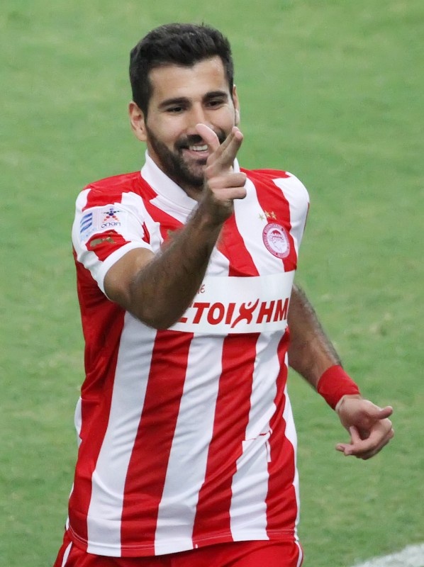 Ολυμπιακός - Λεβαδειακός: Η αφιέρωση του Σιόβα στον Μήτρογλου (photos)