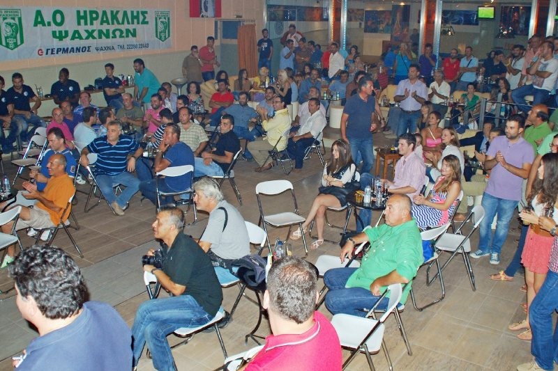 Η παρουσίαση του Ηρακλή Ψαχνών (photos)