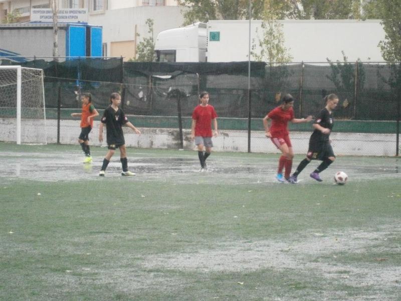 Φιλικό στη… βροχή για Ήφαιστο και Ροδιά (photos+video)