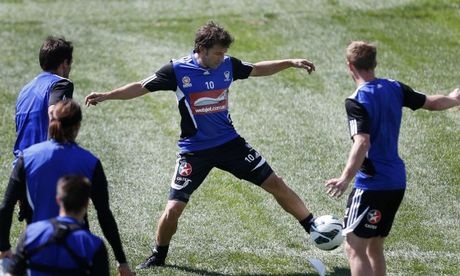 Ντελ Πιέρο: Η πρώτη του προπόνηση με τη Σίδνεϊ (photos)