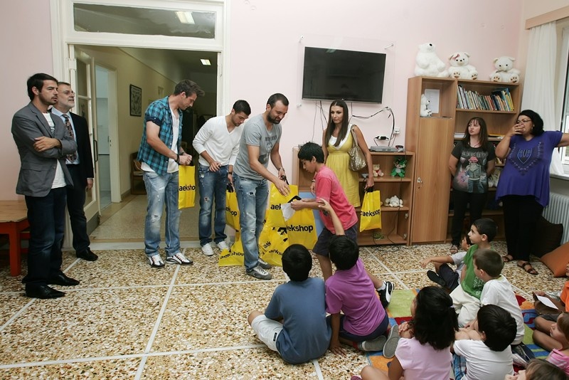 ΑΕΚ: Χάρισε χαμόγελα (photos)