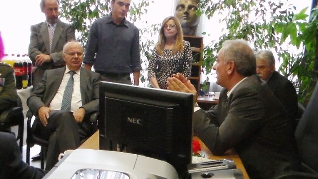 ΕΟΚ: Επίτιμος δημότης Κατερίνης ο Βασιλακόπουλος (photos)
