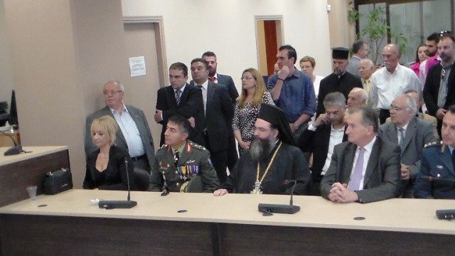 ΕΟΚ: Επίτιμος δημότης Κατερίνης ο Βασιλακόπουλος (photos)
