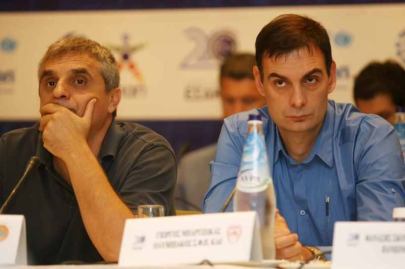 Παναθηναϊκός – Ολυμπιακός: Όταν ο Πεδουλάκης συνάντησε τον Μπαρτζώκα (photos+videos)