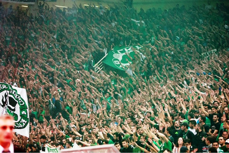 Παναθηναϊκός – Ολυμπιακός: Η «πράσινη» κερκίδα (photos+video)