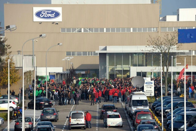 Υπέρ των ανέργων της Ford η Γκενκ! (photos)