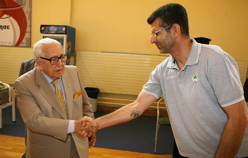 Παναθηναϊκός: Παρουσία Μακρόπουλου ο αγιασμός (photos)