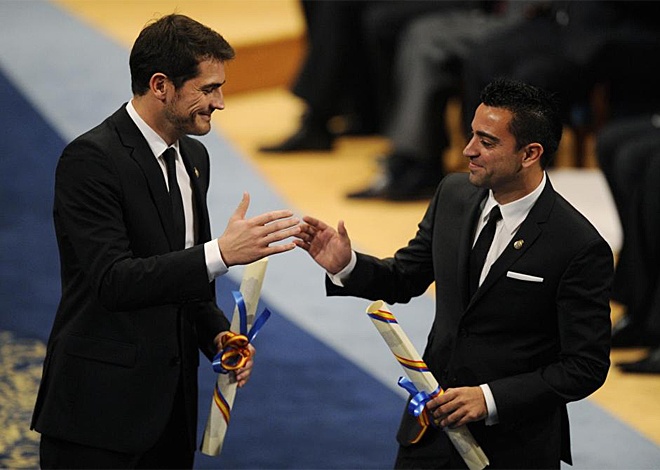 «Πρίγκιπες» Τσάβι και Κασίγιας (photos)