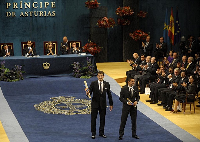 «Πρίγκιπες» Τσάβι και Κασίγιας (photos)