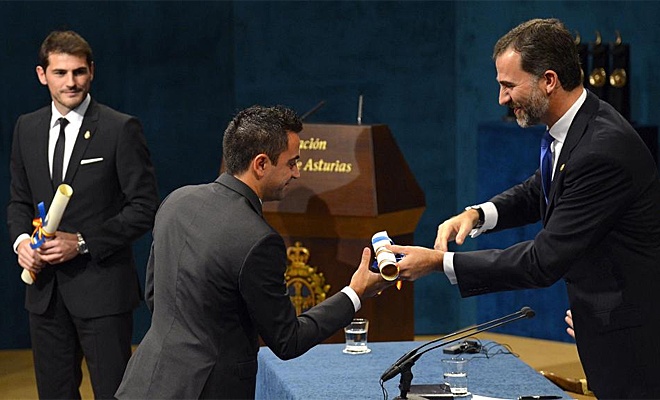 «Πρίγκιπες» Τσάβι και Κασίγιας (photos)