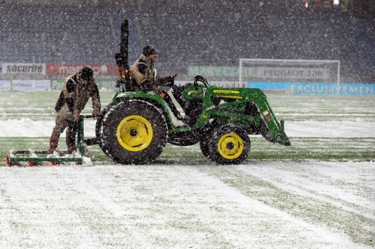 Αναβλήθηκε το Σοσό – Εβιάν λόγω χιονιού (photos)