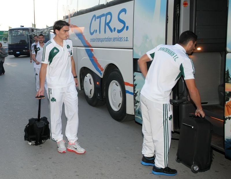 Παναθηναϊκός: Έφτασε στην Κρήτη (photos)