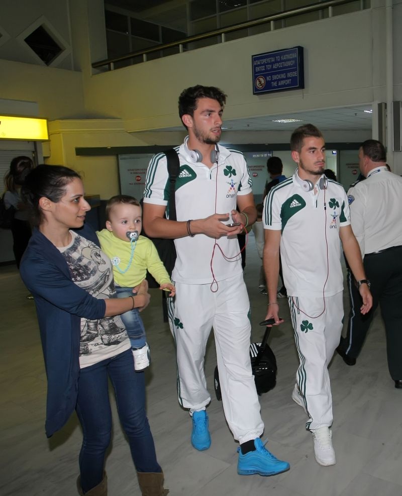 Παναθηναϊκός: Έφτασε στην Κρήτη (photos)