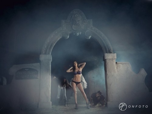 UFC: Επηρεασμένη από το Halloween η Celeste (video+photos)