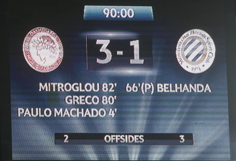 Ολυμπιακός - Μονπελιέ 3-1: Και τα... μυαλά στην πρόκριση! (video+photos)