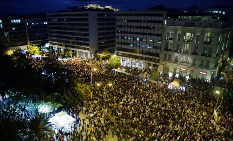 Φωτορεπορτάζ από Σύνταγμα