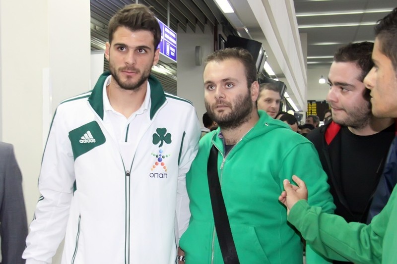 Παναθηναϊκός: Υποδοχή στα Χανιά (photos)