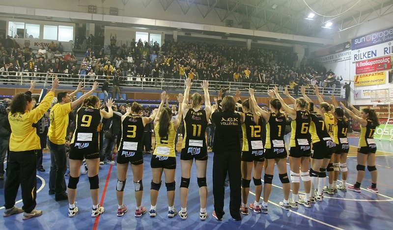 ΑΕΚ – Ολυμπιακός: «Κιτρινόμαυρη» κυριαρχία! (photos)