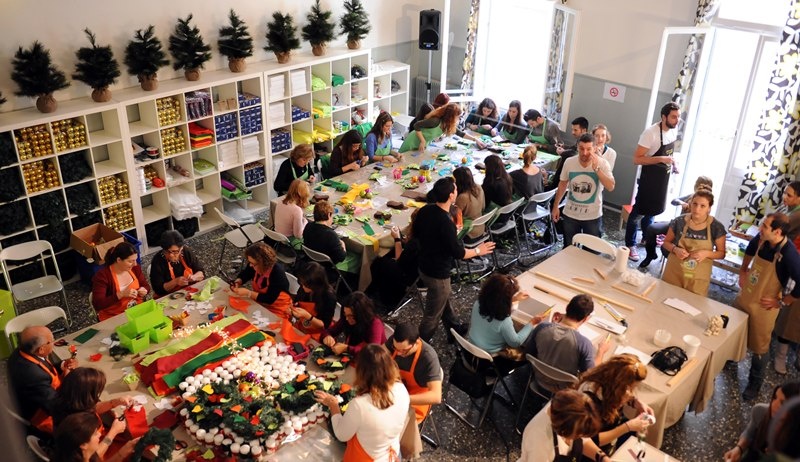 Παναθηναϊκός: Εθελοντές στο ΚΥΑΔΑ οι Τσαρτσαρής και Γιαννόπουλος (photos)