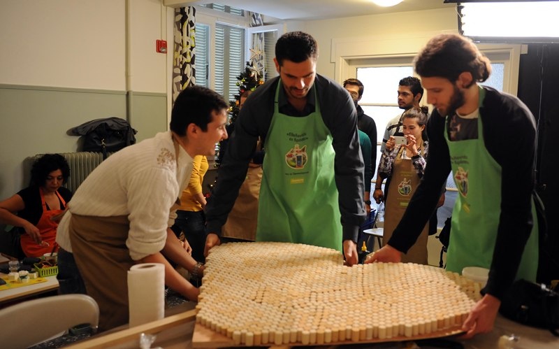 Παναθηναϊκός: Εθελοντές στο ΚΥΑΔΑ οι Τσαρτσαρής και Γιαννόπουλος (photos)