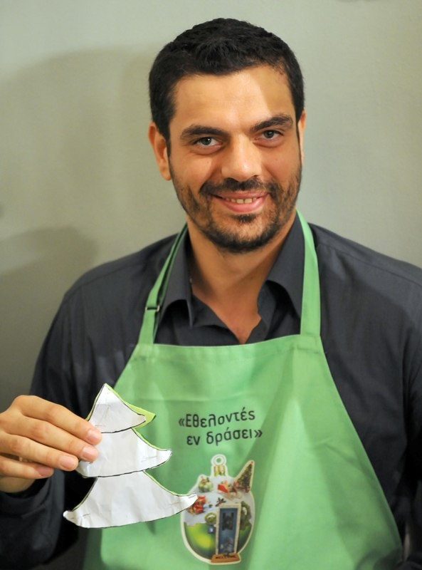 Παναθηναϊκός: Εθελοντές στο ΚΥΑΔΑ οι Τσαρτσαρής και Γιαννόπουλος (photos)