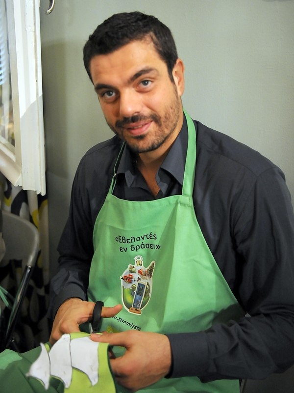 Παναθηναϊκός: Εθελοντές στο ΚΥΑΔΑ οι Τσαρτσαρής και Γιαννόπουλος (photos)