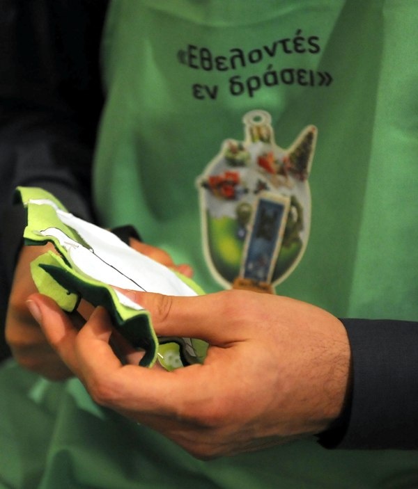 Παναθηναϊκός: Εθελοντές στο ΚΥΑΔΑ οι Τσαρτσαρής και Γιαννόπουλος (photos)