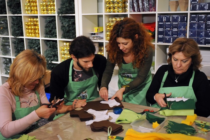 Παναθηναϊκός: Εθελοντές στο ΚΥΑΔΑ οι Τσαρτσαρής και Γιαννόπουλος (photos)